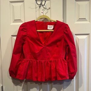 Red Women's Blouse by Reformation